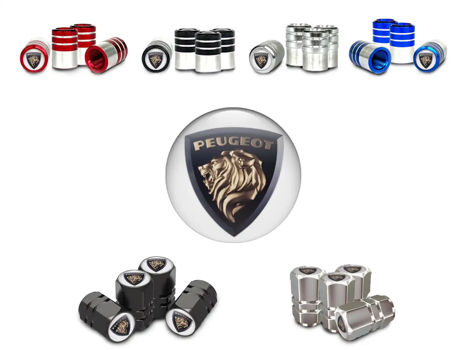Peugeot Copri stelo Camion Stile Personalizzabile